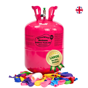 13L Helium Tank, Fills 50 Balloons (UK ONLY)